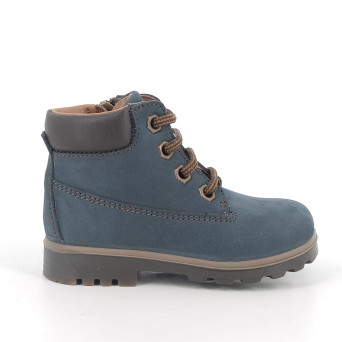 Boots for boys blue with zip Boots for boys blue with zip