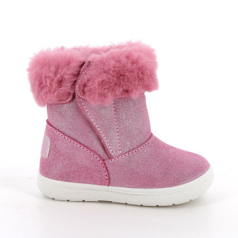 Stivaletti da bambina rosa con strap Stivaletti da bambina rosa con strap
