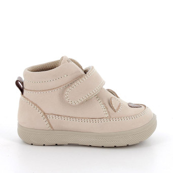 Chaussure pour fille beige avec velcro Chaussure pour fille beige avec velcro