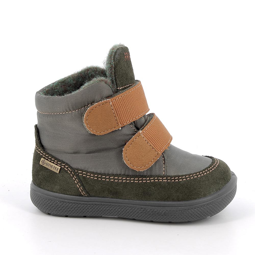 Scarpe&#x20;gore-tex&#x20;da&#x20;bambino&#x20;verde&#x20;con&#x20;strap