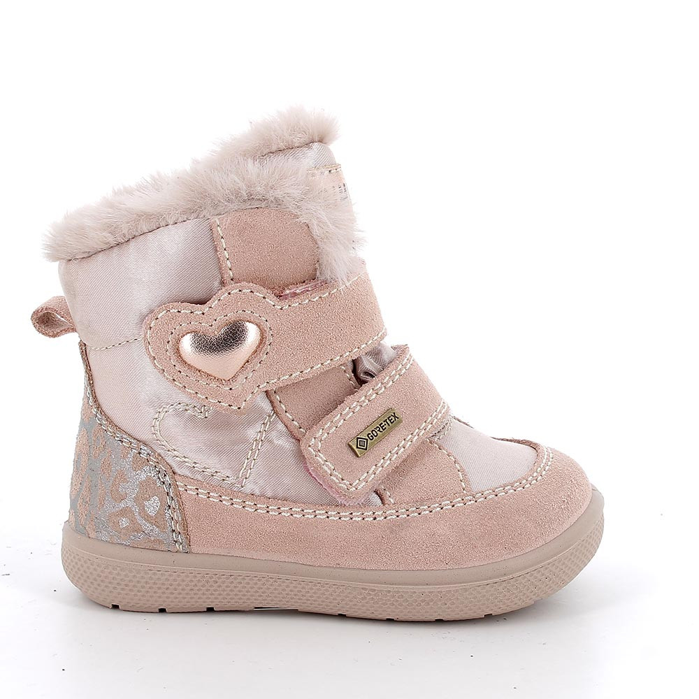 M&#xC4;DCHEN&#x20;GORE-TEX&#x20;STIEFELETTEN&#x20;ROSA&#x20;MIT&#x20;VELCRO