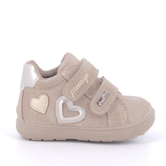 Chaussures gore-tex pour fille beige avec velcro Chaussures gore-tex pour fille beige avec velcro