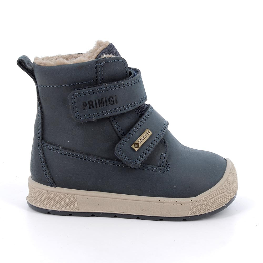 Scarponcini&#x20;gore-tex&#x20;da&#x20;bambino&#x20;blu&#x20;con&#x20;strap