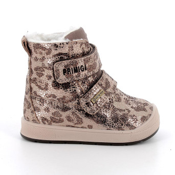 Scarponcini gore-tex da bambina rosa con strap Scarponcini gore-tex da bambina rosa con strap