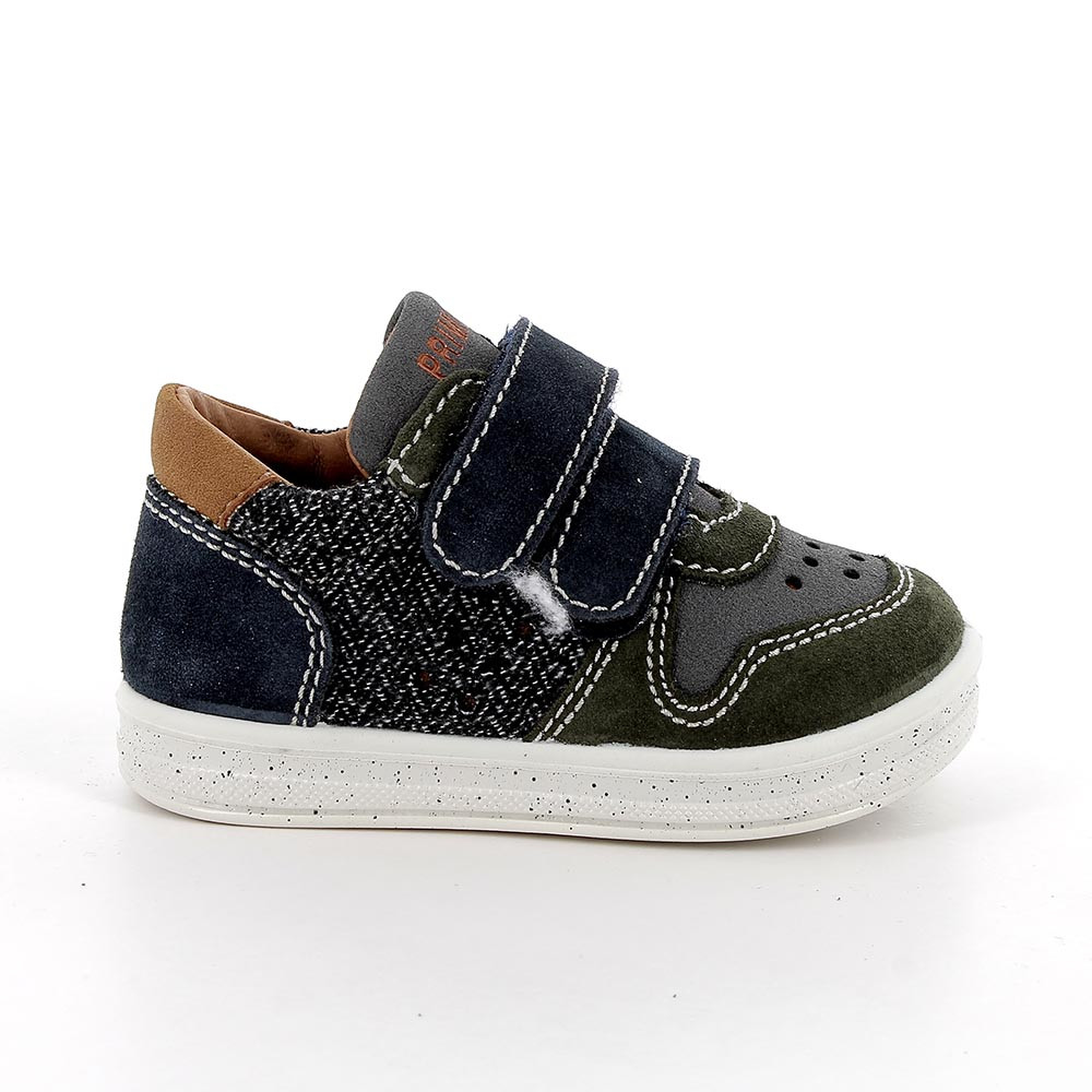 Sneakers&#x20;da&#x20;bambino&#x20;verde&#x20;e&#x20;blu&#x20;con&#x20;strap