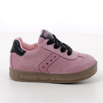 Sneaker pour fille rose avec zip Sneaker pour fille rose avec zip