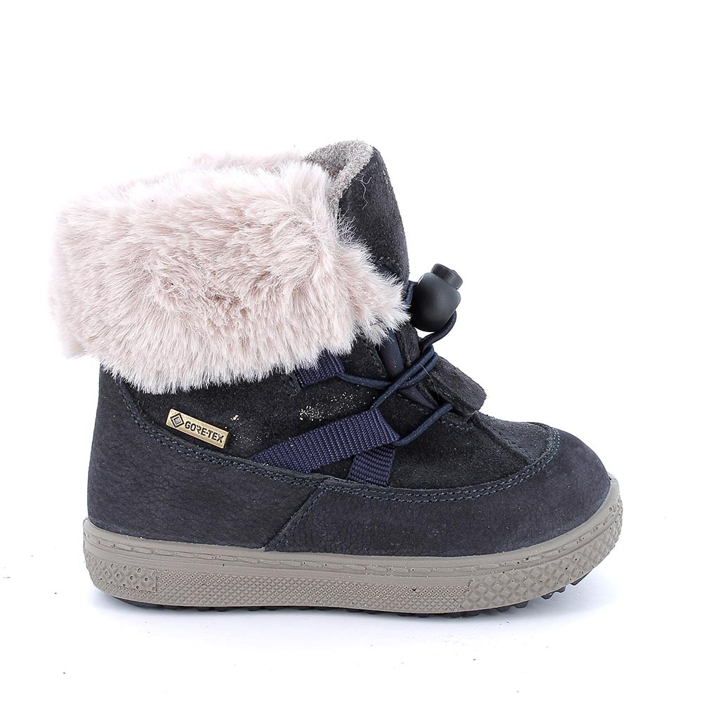 M&#xC4;DCHEN&#x20;GORE-TEX&#x20;STIEFELETTEN&#x20;BLAU&#x20;MIT&#x20;ELASTIK