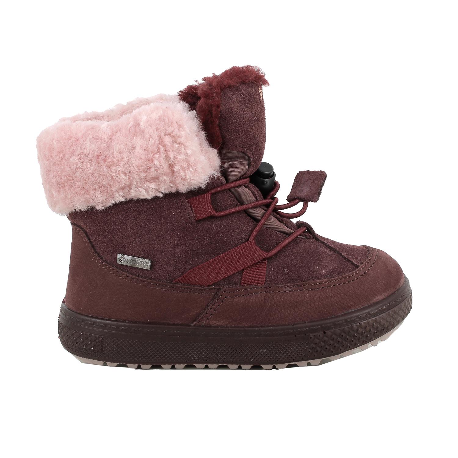 M&#xC4;DCHEN&#x20;GORE-TEX&#x20;STIEFELETTEN&#x20;BORDEAUX&#x20;MIT&#x20;ELASTIK