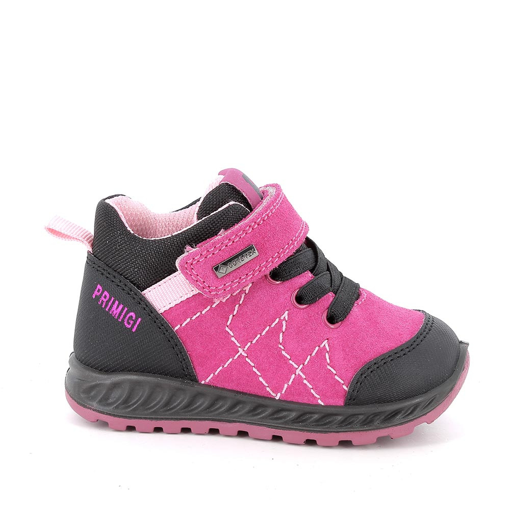 Sneakers&#x20;gore-tex&#x20;da&#x20;bambina&#x20;fuxia&#x20;con&#x20;strap