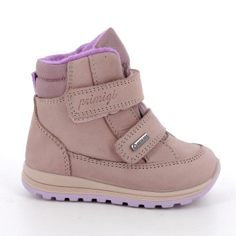 Scarponcini gore-tex da bambina rosa con strap Scarponcini gore-tex da bambina rosa con strap