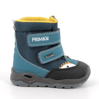 JUNGE GORE-TEX STIEFELETTEN TÜRKIS MIT VELCRO JUNGE GORE-TEX STIEFELETTEN TÜRKIS MIT VELCRO