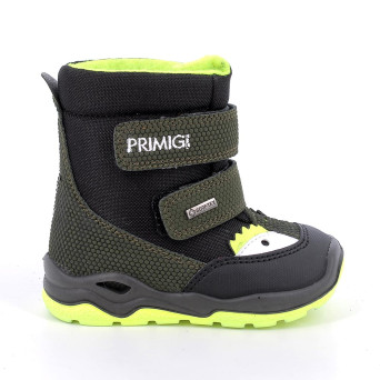 Gore-tex half boots for boys green and black with velcro Gore-tex half boots for boys green and black with velcro