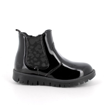 Bottine pour fille noir avec zip Bottine pour fille noir avec zip