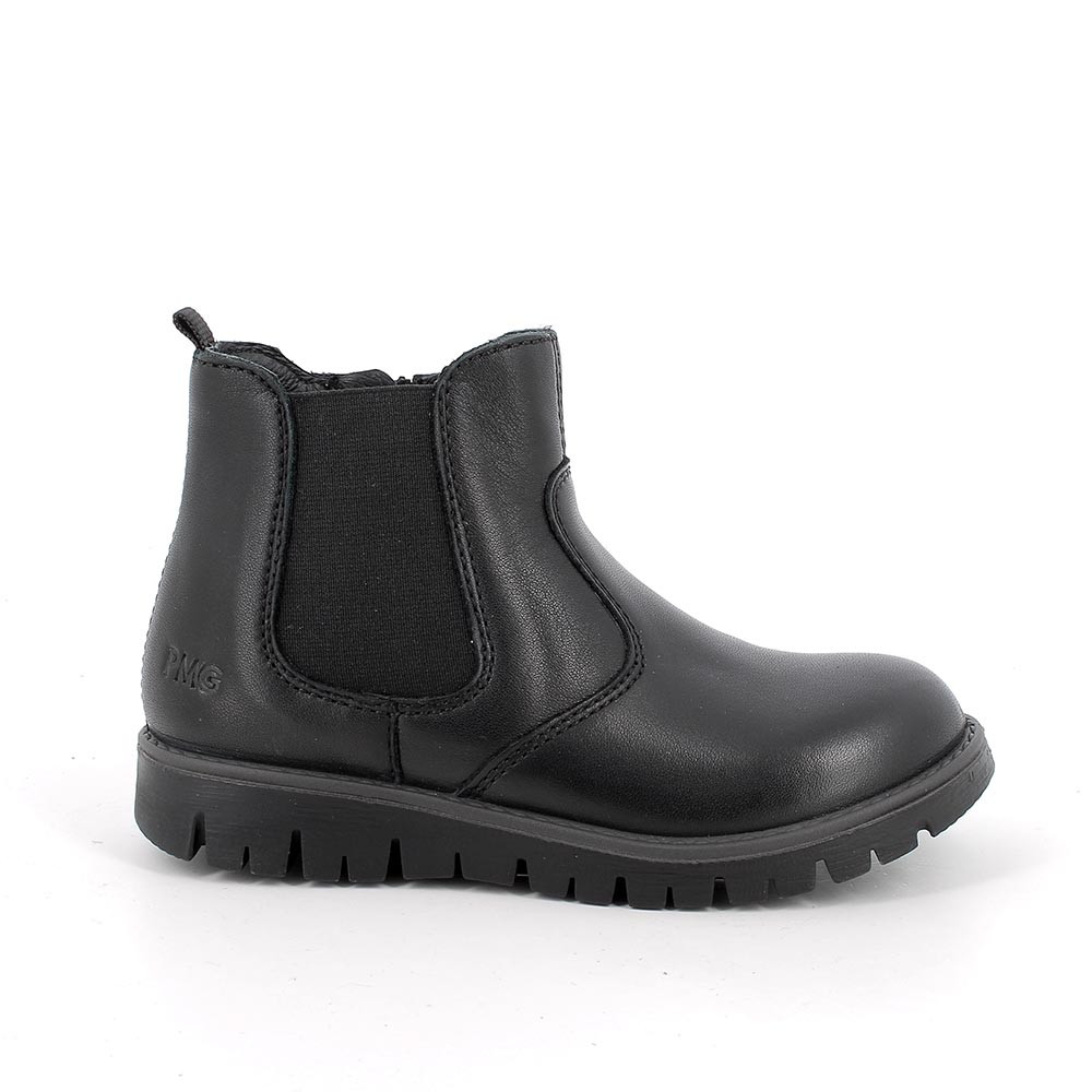 JUNGE&#x20;STIEFELETTE&#x20;SCHWARZ&#x20;MIT&#x20;ZIP