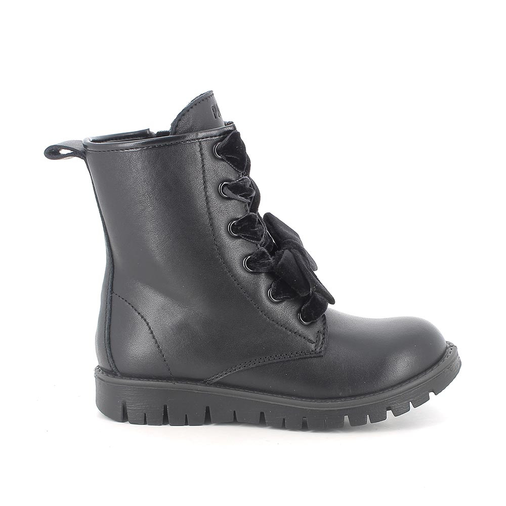 Anfibi&#x20;da&#x20;bambina&#x20;nero&#x20;con&#x20;zip