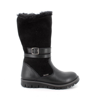 Botte gore-tex pour fille noir avec zip Botte gore-tex pour fille noir avec zip