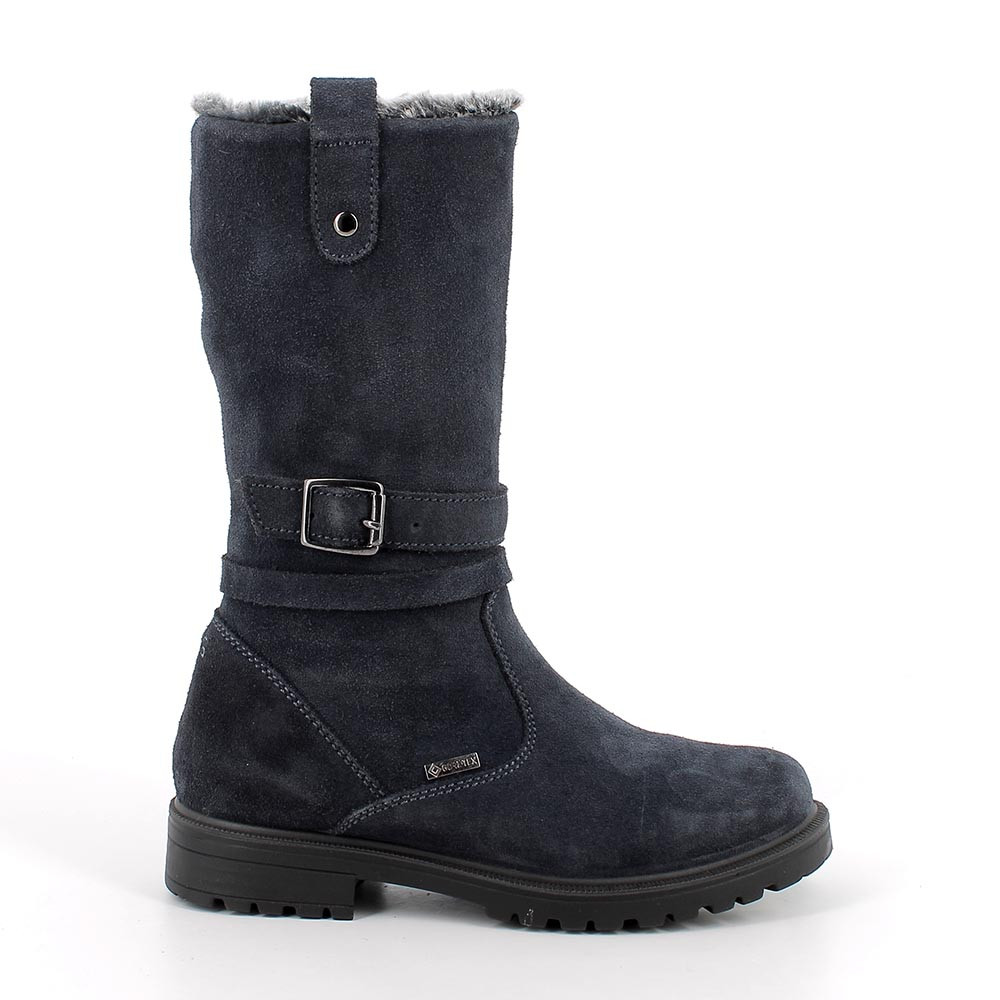 MÄDCHEN GORE-TEX STIEFEL BLAU MIT ZIP