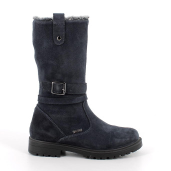 Gore-tex boots for girls blue with zip Gore-tex boots for girls blue with zip