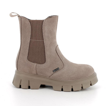 Bottillon gore-tex pour fille beige avec zip Bottillon gore-tex pour fille beige avec zip