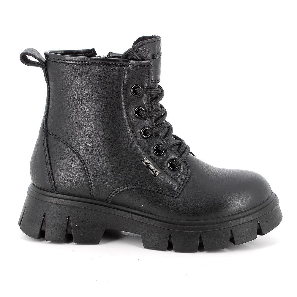 MÄDCHEN GORE-TEX STIEFELETTEN SCHWARZ MIT ZIP
