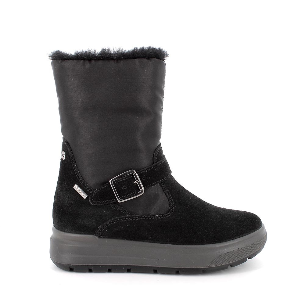 MÄDCHEN GORE-TEX STIEFEL SCHWARZ MIT ZIP