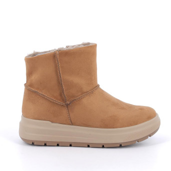 Half boots for girls brown with zip Half boots for girls brown with zip