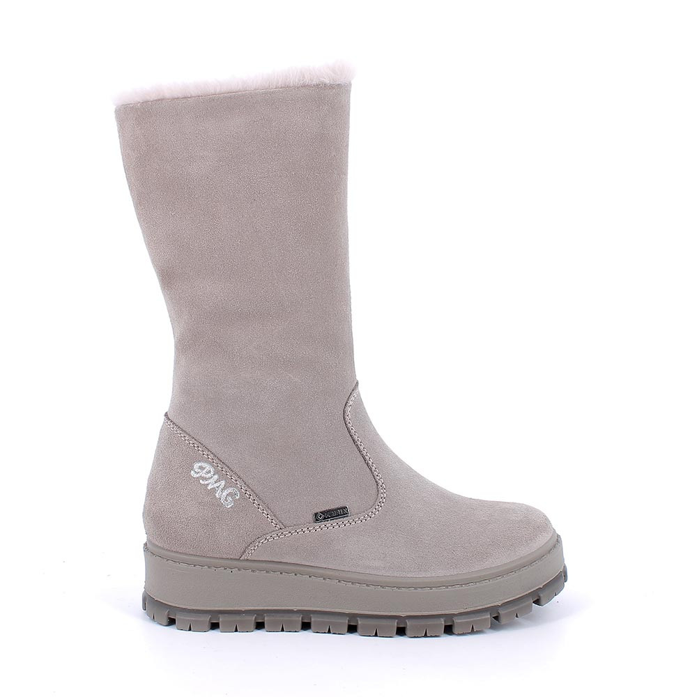Stivali&#x20;gore-tex&#x20;da&#x20;bambina&#x20;beige&#x20;con&#x20;zip