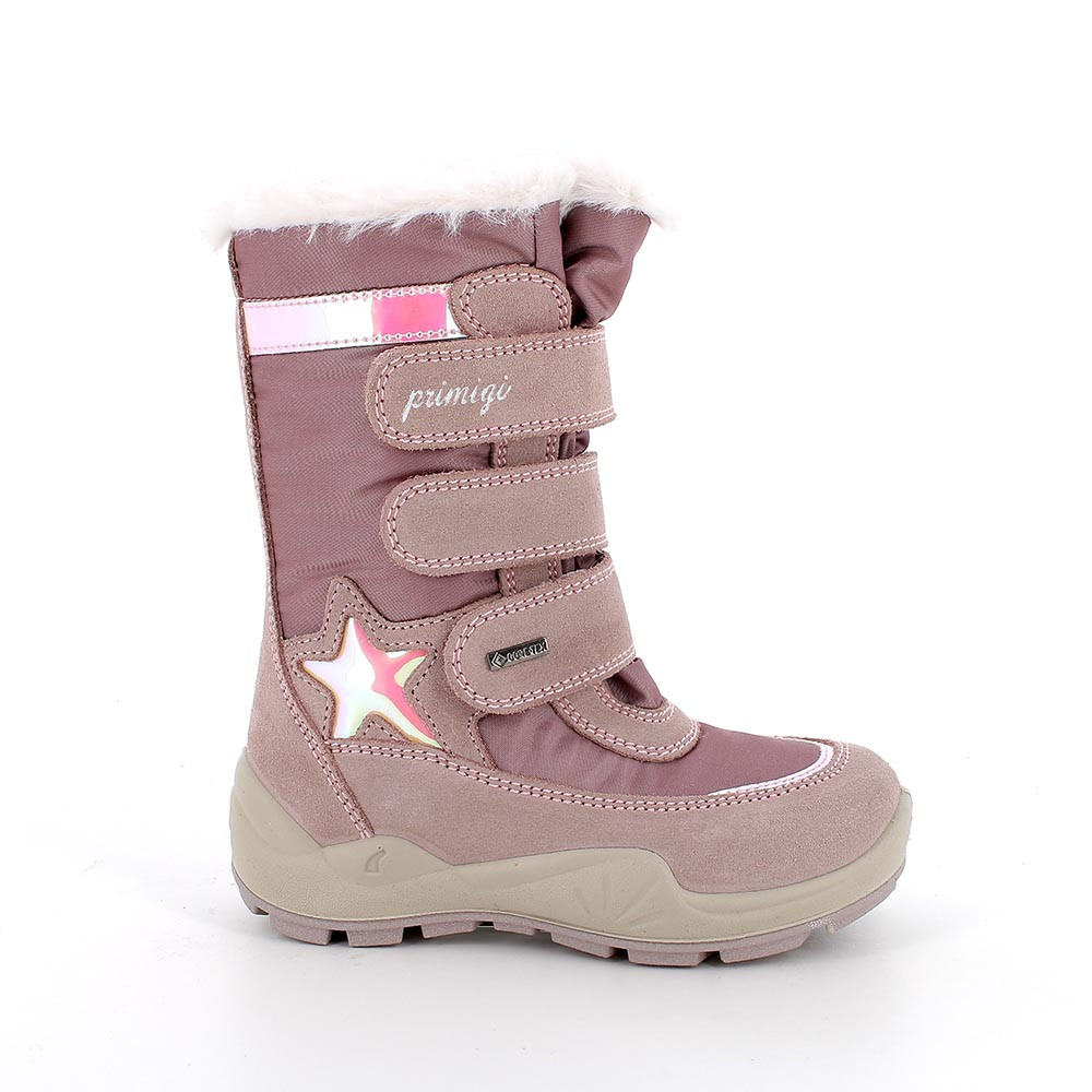 M&#xC4;DCHEN&#x20;GORE-TEX&#x20;STIEFEL&#x20;ROSA&#x20;MIT&#x20;VELCRO