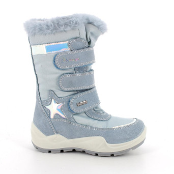 Botte gore-tex pour fille bleu clair avec velcro Botte gore-tex pour fille bleu clair avec velcro