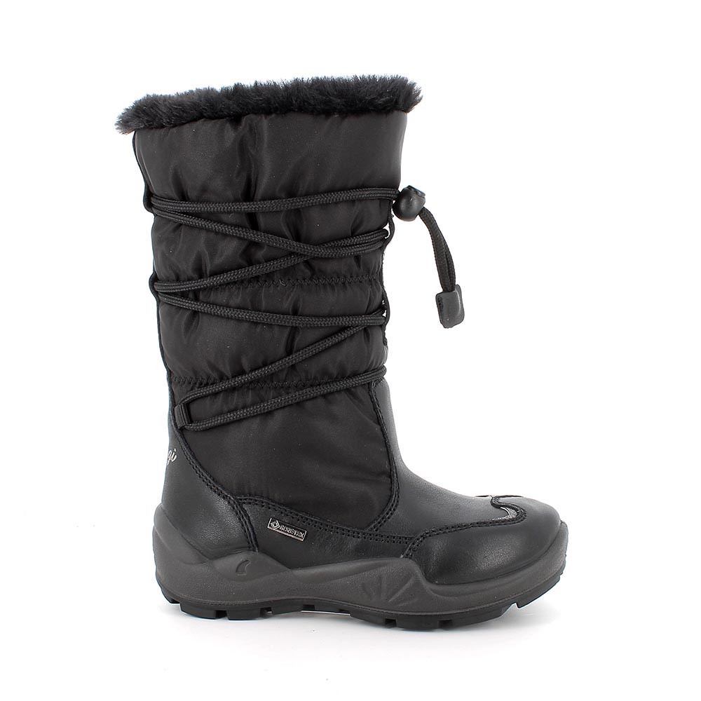 M&#xC4;DCHEN&#x20;GORE-TEX&#x20;STIEFEL&#x20;SCHWARZ&#x20;MIT&#x20;ELASTIK