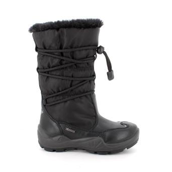 Botte gore-tex pour fille noir avec elastique Botte gore-tex pour fille noir avec elastique