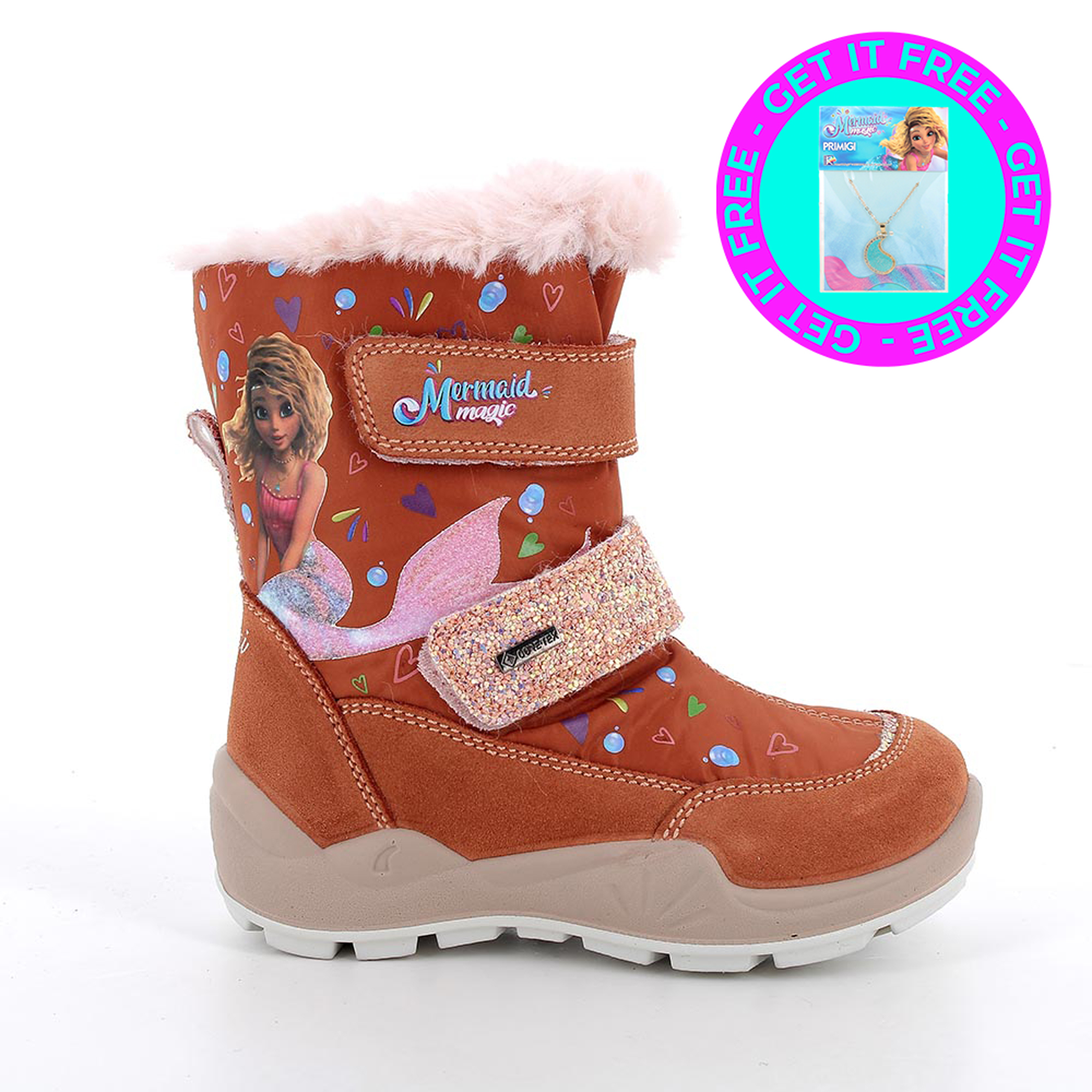 Gore-tex half boots orange Mermaid Magic™