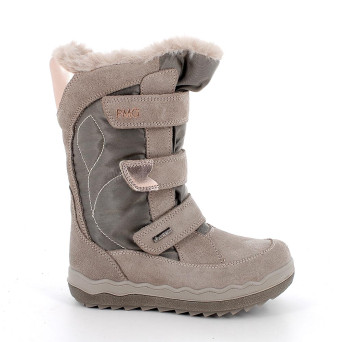 Botte gore-tex pour fille beige avec velcro Botte gore-tex pour fille beige avec velcro