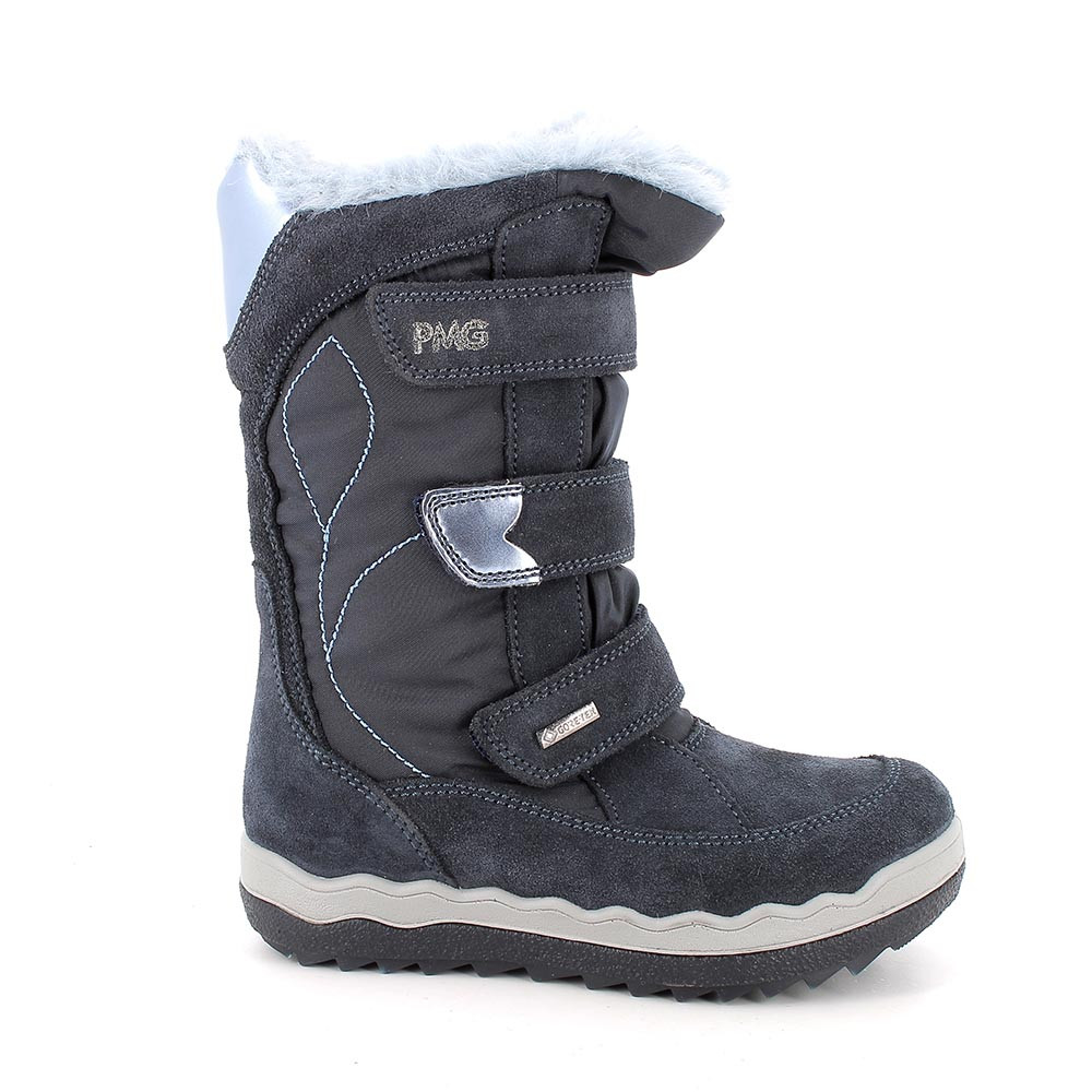 M&#xC4;DCHEN&#x20;GORE-TEX&#x20;STIEFEL&#x20;BLAU&#x20;MIT&#x20;VELCRO