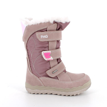 Botte gore-tex pour fille rose avec velcro Botte gore-tex pour fille rose avec velcro