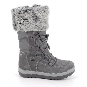 Botte gore-tex pour fille gris avec zip Botte gore-tex pour fille gris avec zip