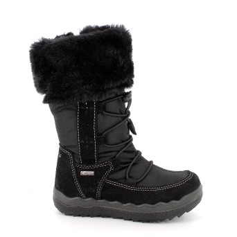 Botte gore-tex pour fille noir avec zip Botte gore-tex pour fille noir avec zip