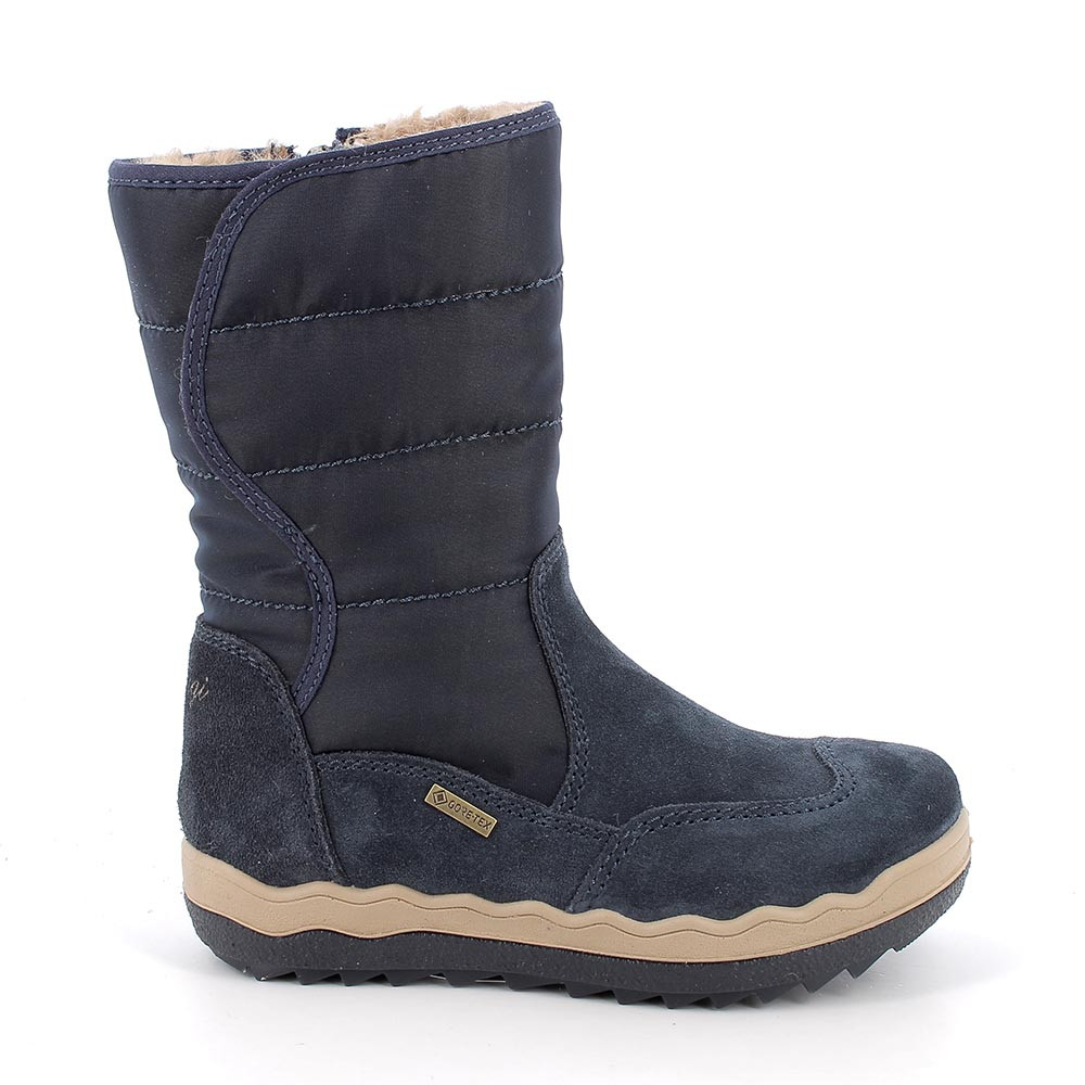 M&#xC4;DCHEN&#x20;GORE-TEX&#x20;STIEFEL&#x20;BLAU&#x20;MIT&#x20;VELCRO