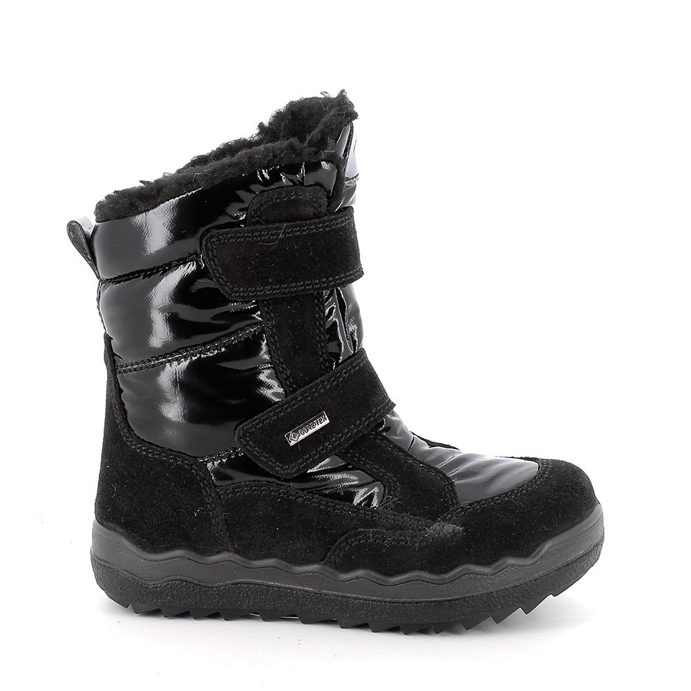 M&#xC4;DCHEN&#x20;GORE-TEX&#x20;STIEFELETTEN&#x20;SCHWARZ&#x20;MIT&#x20;VELCRO