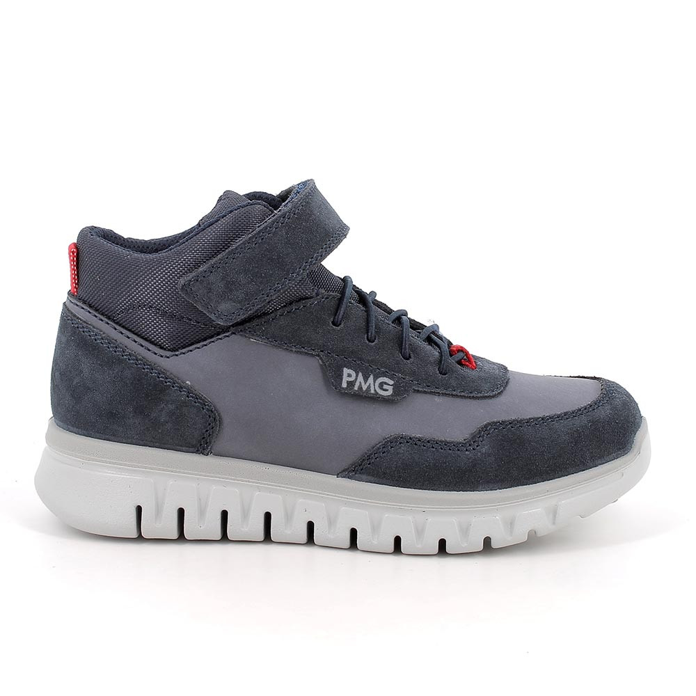 JUNGE SNEAKER BLAU MIT VELCRO
