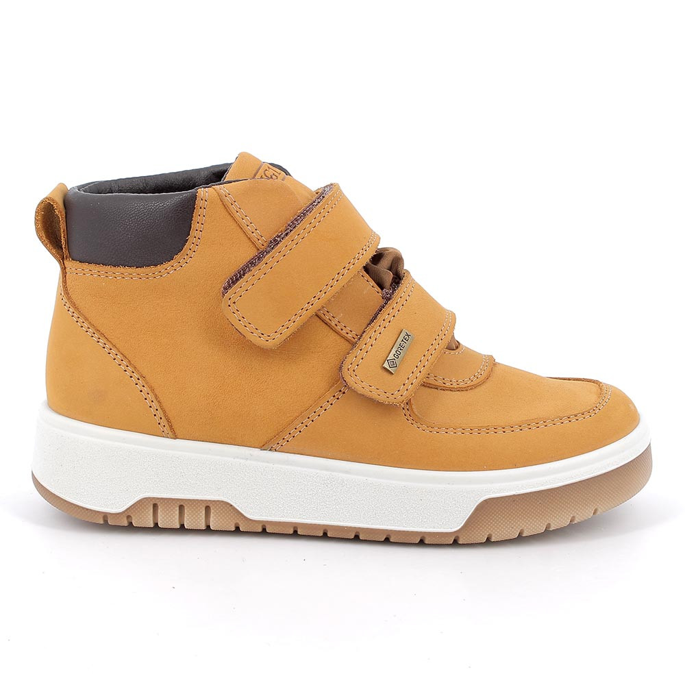 JUNGE&#x20;GORE-TEX&#x20;STIEFELETTEN&#x20;GELB&#x20;MIT&#x20;VELCRO