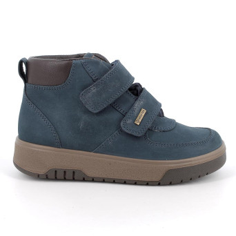 Scarponcini gore-tex da bambino blu con strap Scarponcini gore-tex da bambino blu con strap