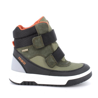 JUNGE GORE-TEX STIEFELETTEN GRUEN MIT VELCRO JUNGE GORE-TEX STIEFELETTEN GRUEN MIT VELCRO