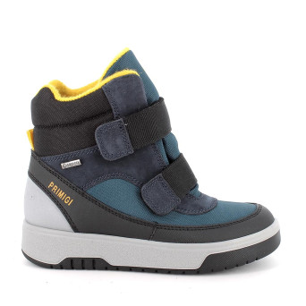 JUNGE GORE-TEX STIEFELETTEN BLAU MIT VELCRO JUNGE GORE-TEX STIEFELETTEN BLAU MIT VELCRO