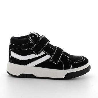 Chaussure pour garçon noir avec velcro Chaussure pour garçon noir avec velcro