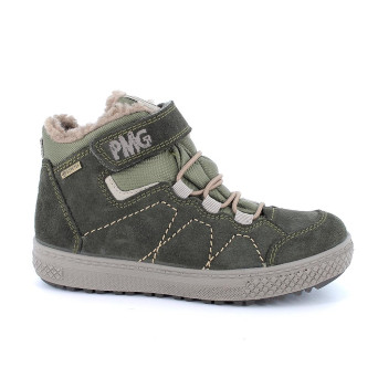 Scarponcini gore-tex da bambino verde con strap Scarponcini gore-tex da bambino verde con strap