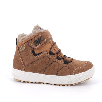 Scarponcini gore-tex da bambino marrone con strap Scarponcini gore-tex da bambino marrone con strap