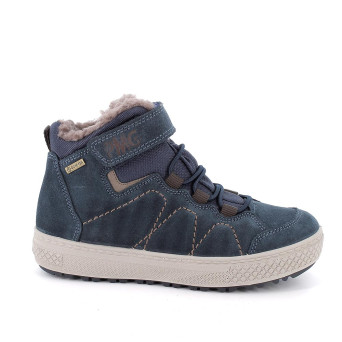 Scarponcini gore-tex da bambino blu con strap Scarponcini gore-tex da bambino blu con strap