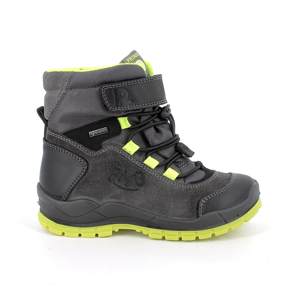 JUNGE&#x20;GORE-TEX&#x20;STIEFELETTEN&#x20;GRAU&#x20;MIT&#x20;VELCRO