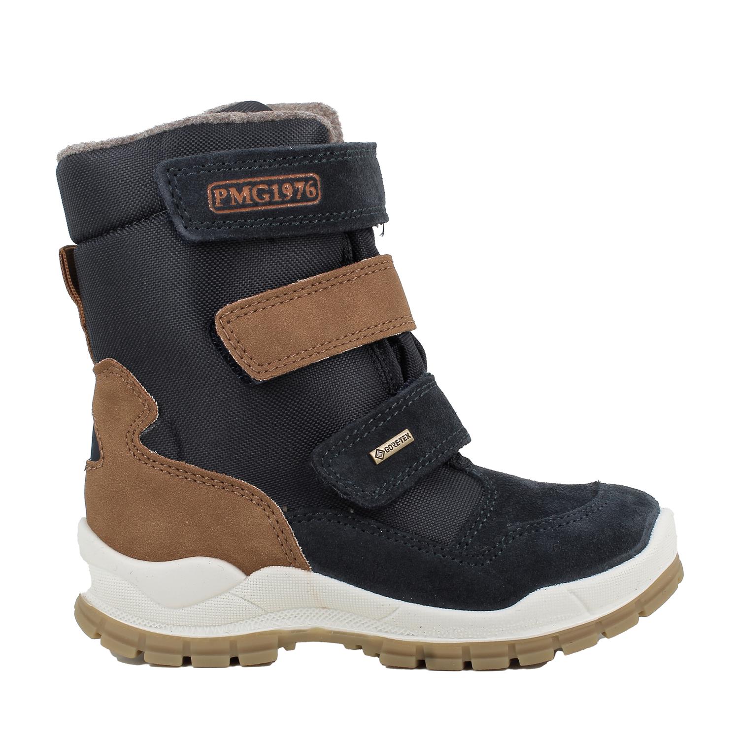 Gore-tex&#x20;half&#x20;boots&#x20;for&#x20;boys&#x20;blue&#x20;with&#x20;velcro